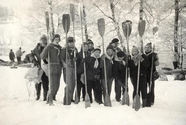 V Zimowy Spływ Kajakowy na Brdzie - 1969